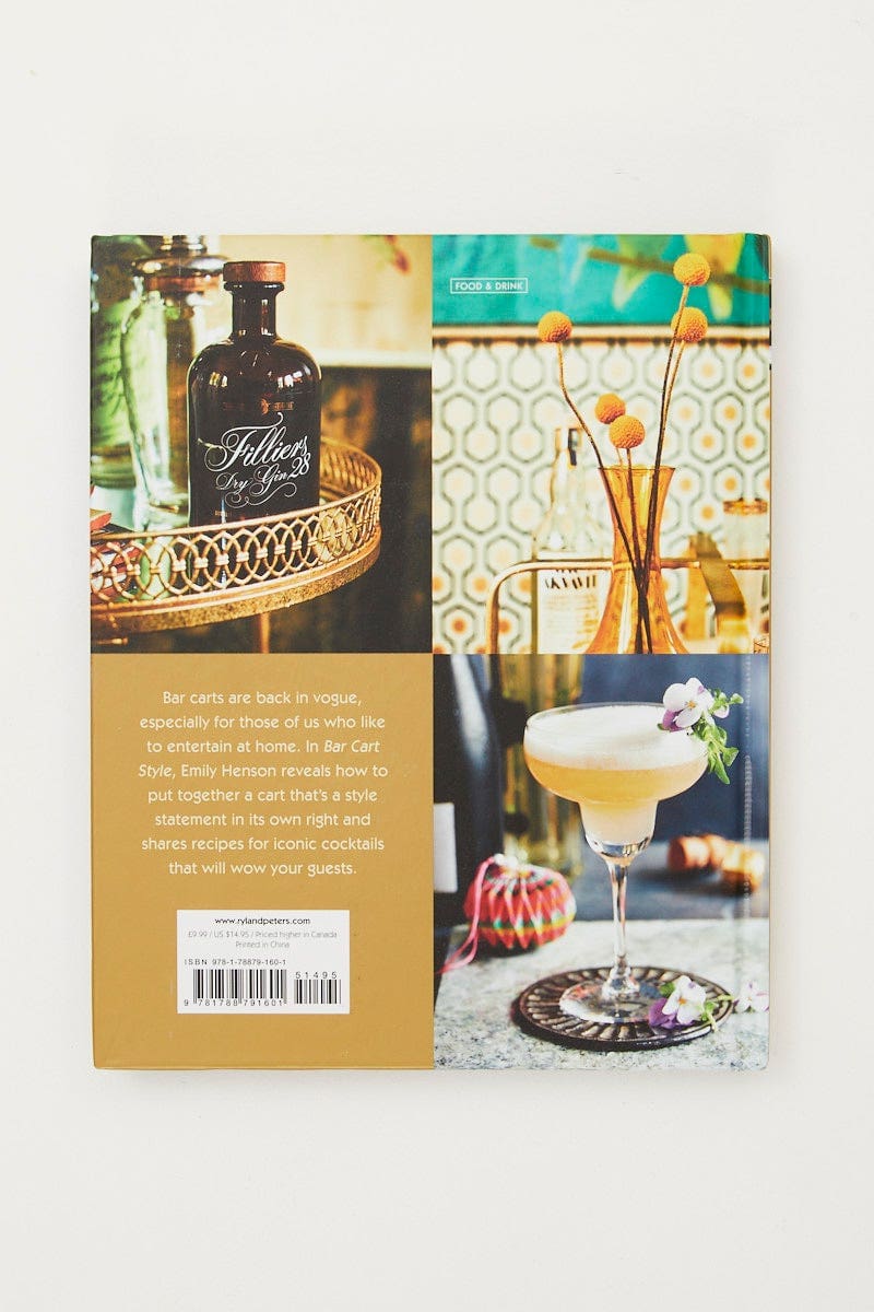 Print Bar Cart Style By Emily Henson