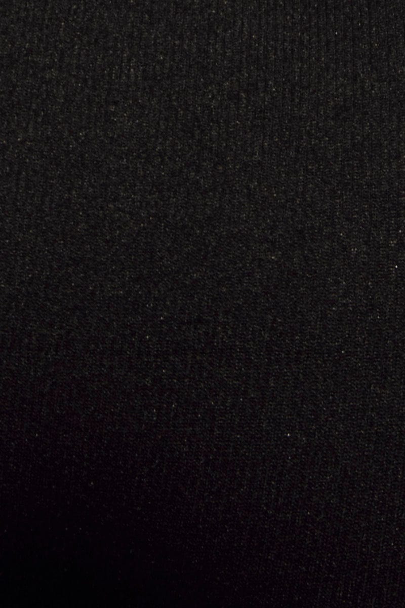 Black Seamless Rib Bike Short