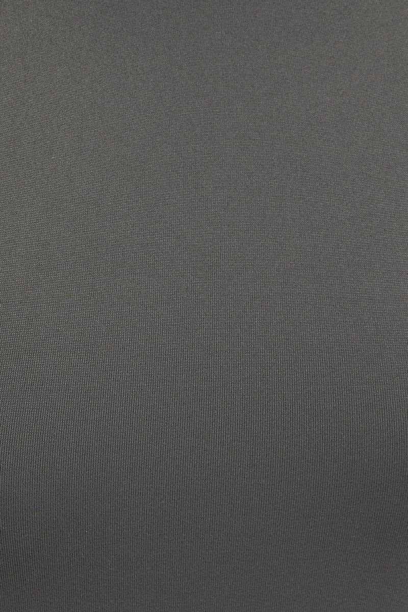 Grey Supersoft Bodysuit Sleeveless