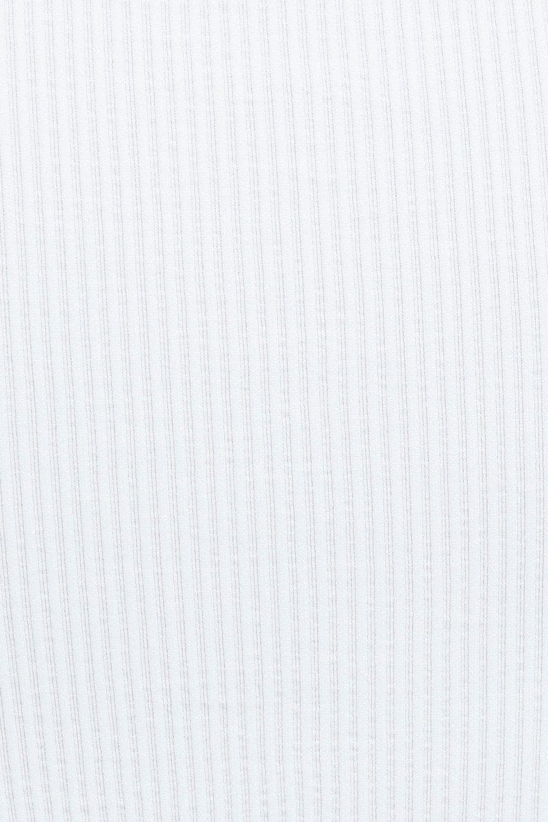 White T Shirt Short Sleeve V Neck Seamless