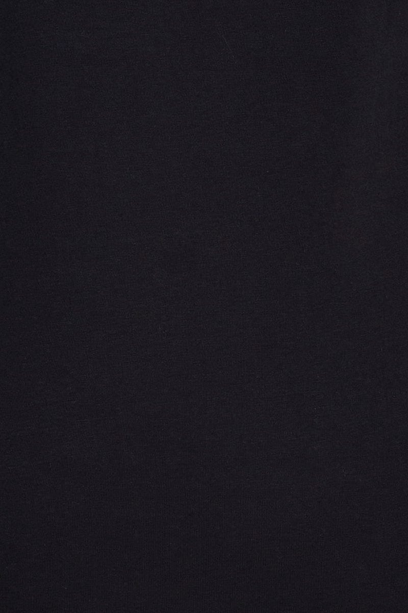 Black Singlet Top Sleeveless