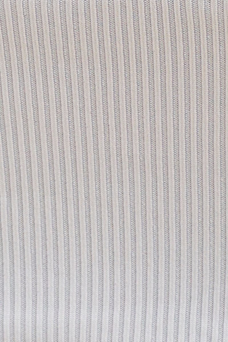 Blue V Neck Bralette Cotton Stretch