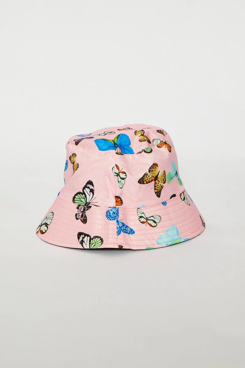 Pink Bucket Hat