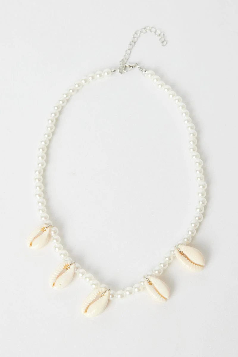 White Shell Necklace