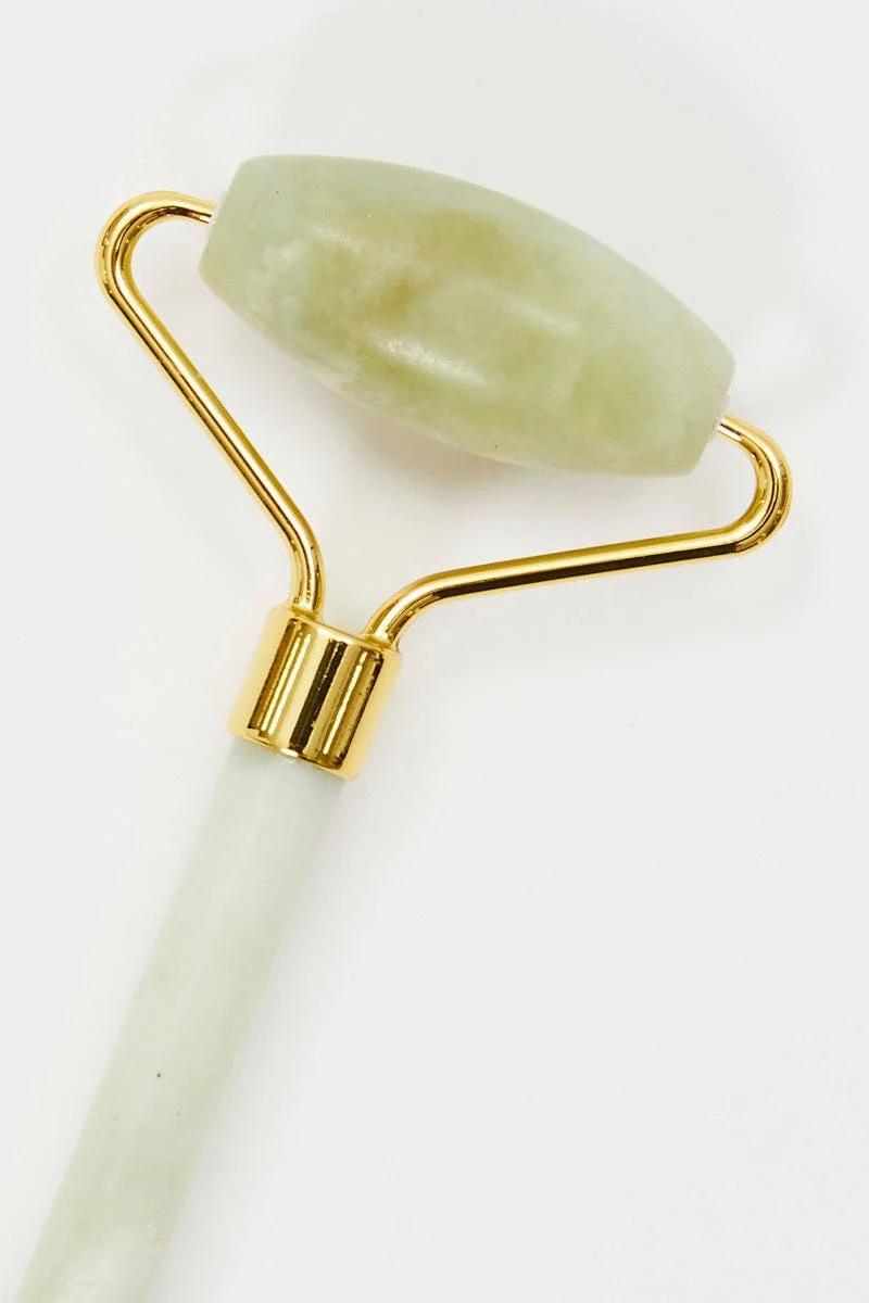 Green Jade Facial Massager