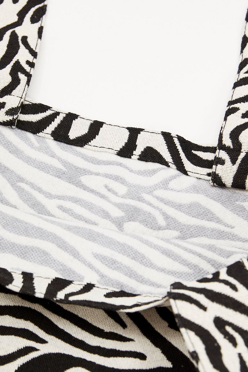 Print Cord Tote Bag