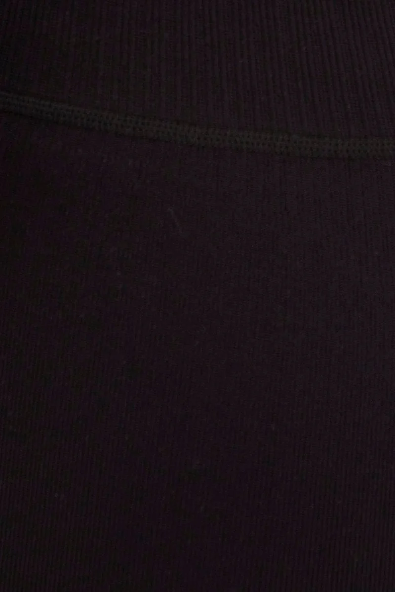 Black Biker Shorts Activewear High Rise Seamless