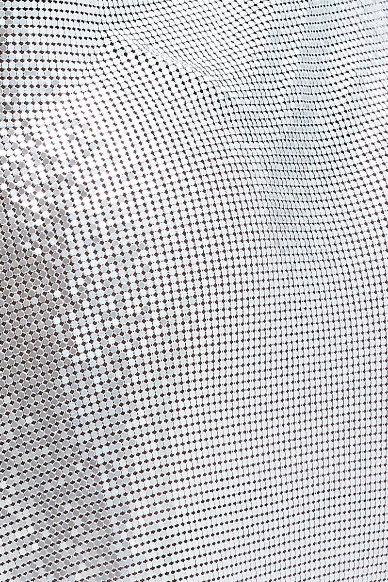 Silver Chainmail Dress