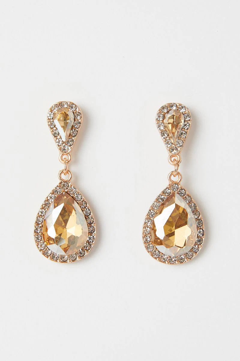 Jewel Drop Earrings