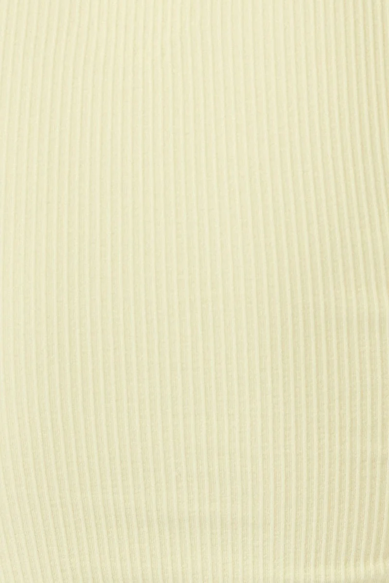 Yellow T Shirt Short Sleeve Round Neck Seamless