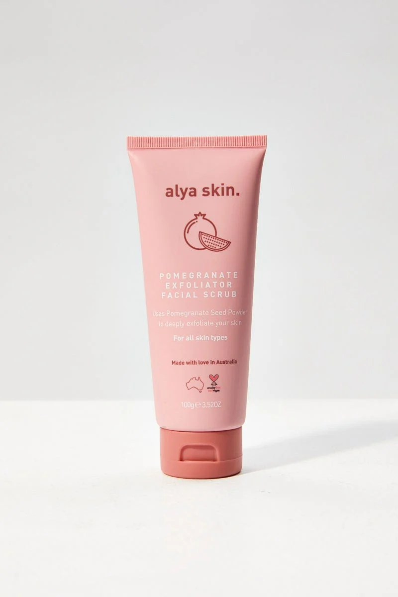 Pink Alya Skin Pomegranate Facial Exfoliator