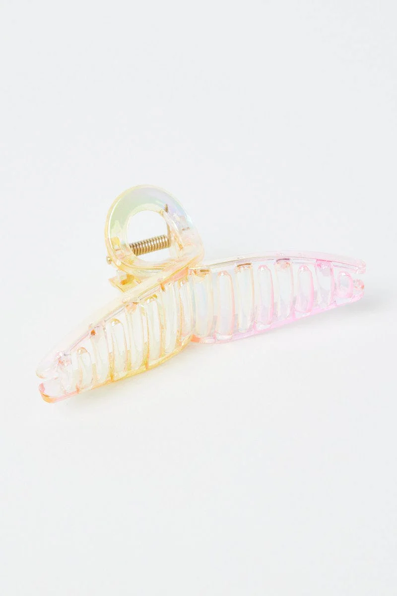Multi Twist Claw Clip Ombre