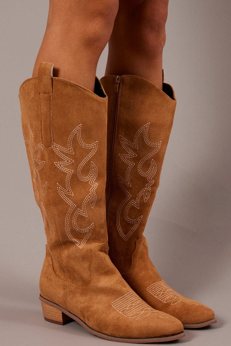 Brown Western Boots