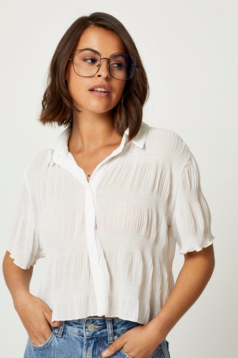 Black Square Blue Light Filter Glasses