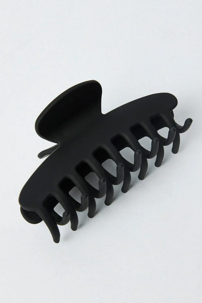 Black Hair Claw Clip