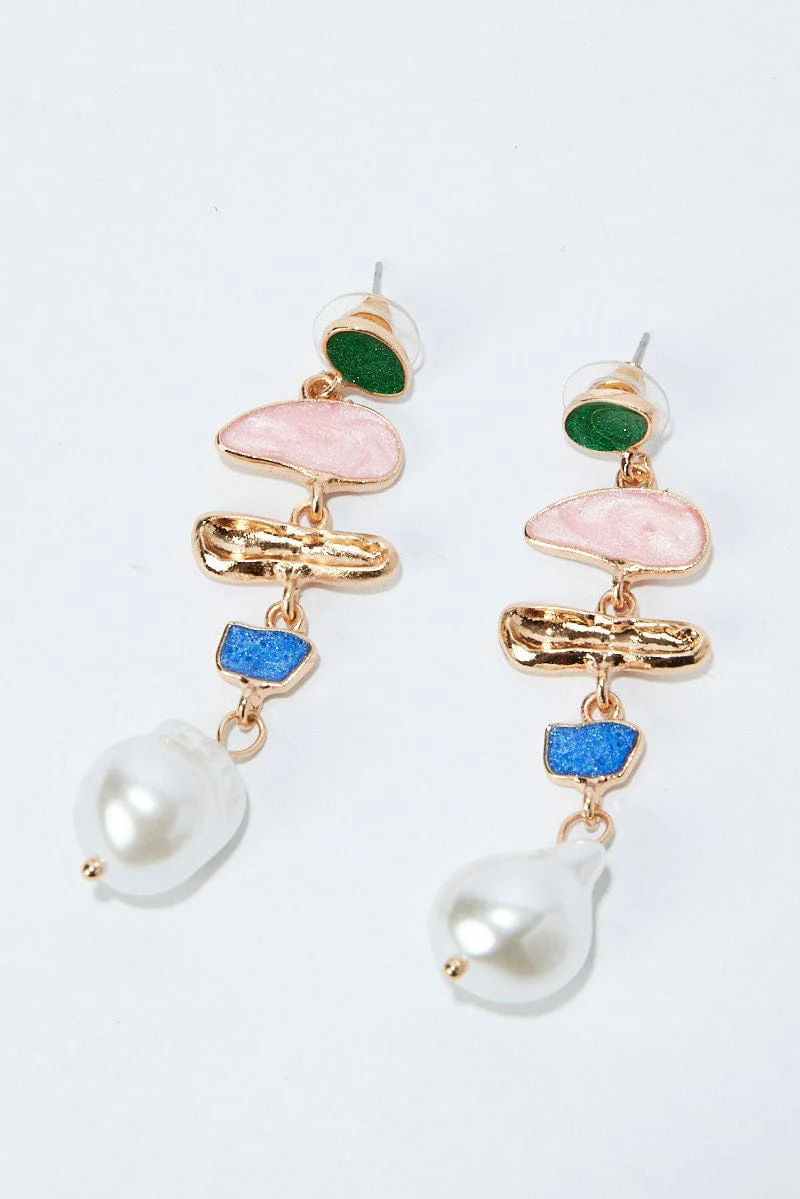 Multi Drop Earrings
