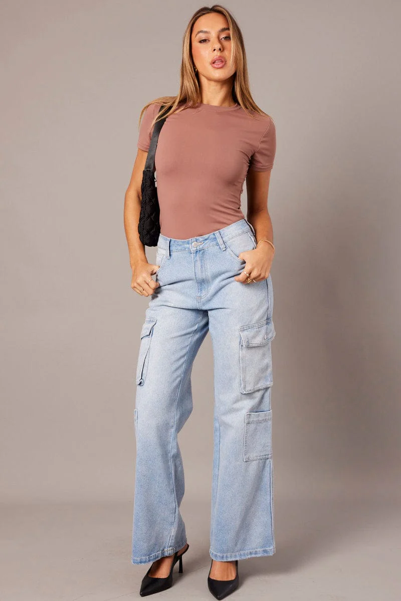 Pink Supersoft Top Short Sleeve