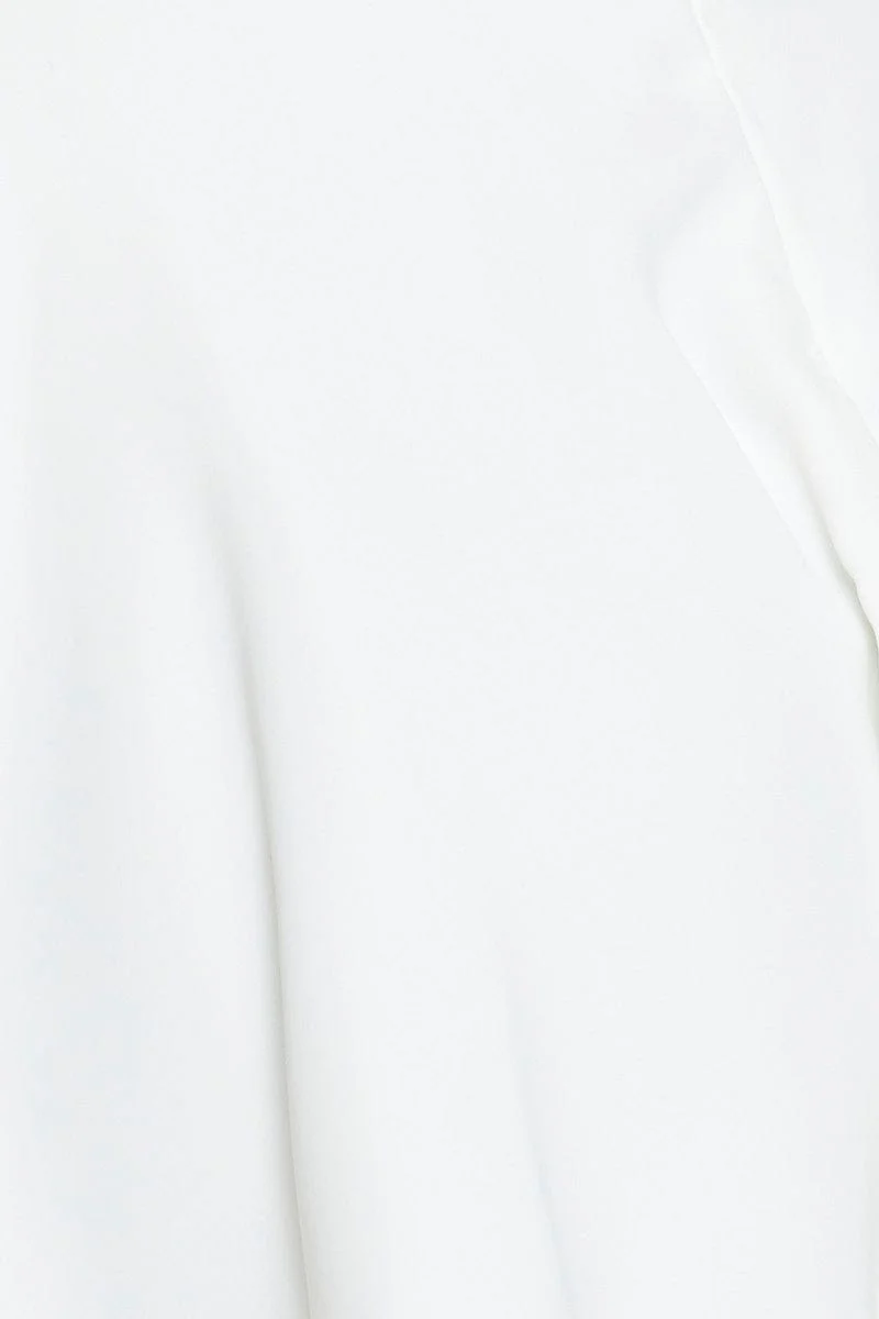 White Mini Dress Sleeveless