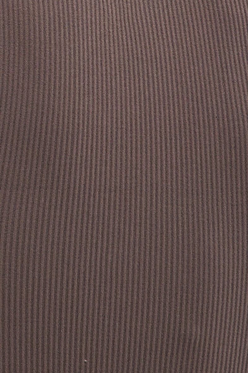 Charcoal Tank Top Sleeveless Seamless