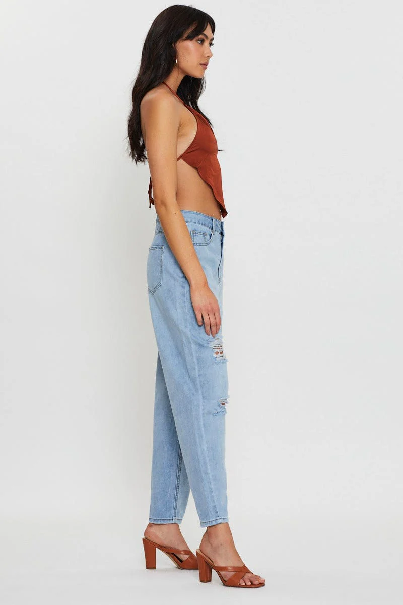 Blue Jeans Balloon Denim