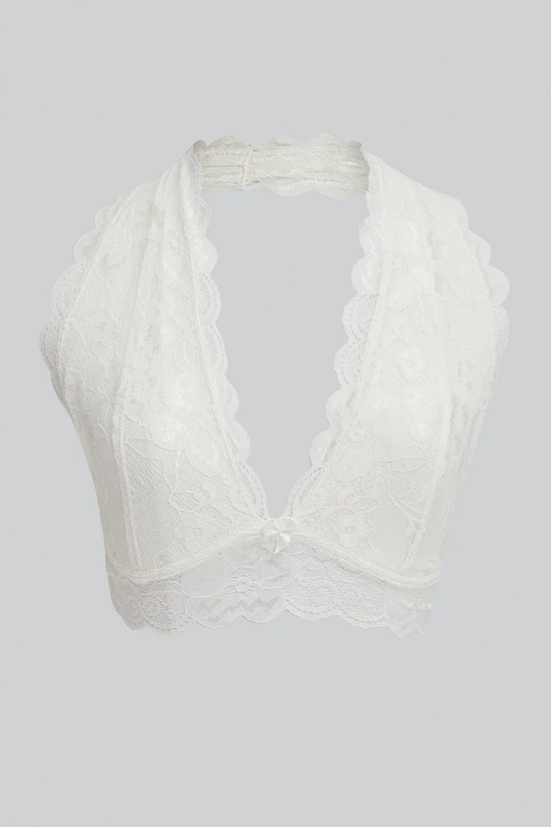 White Lace Bralette