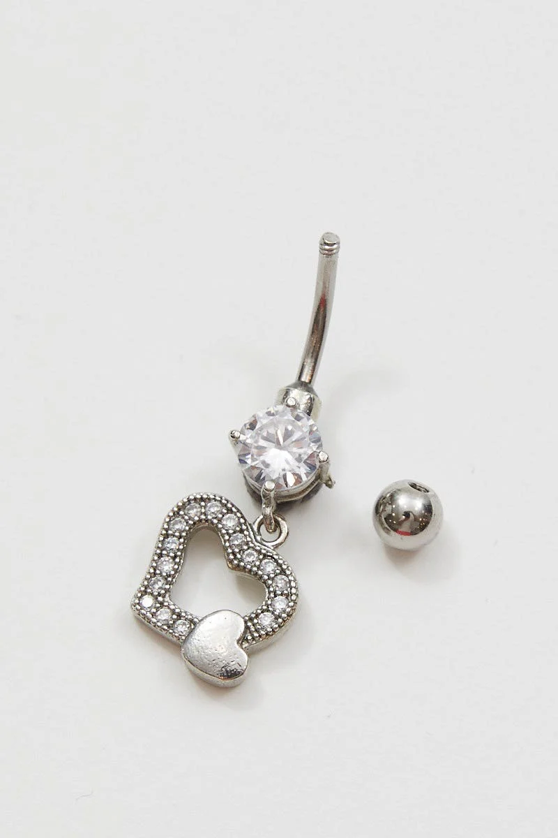 Silver Belly Ring