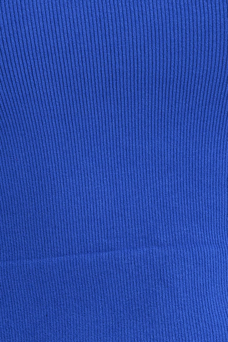 Blue Zip up Top Long sleeve Seamless