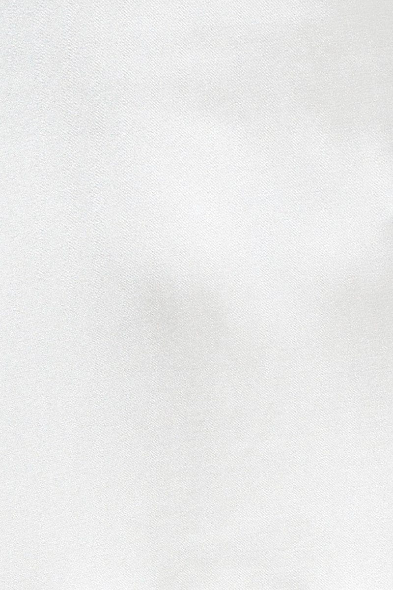 White Midi Dress Short Sleeve