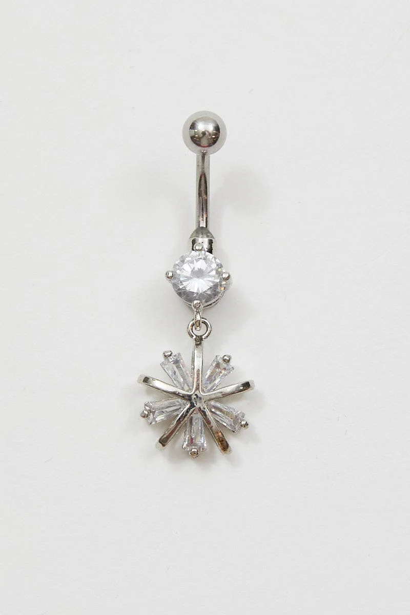 Silver Belly Ring