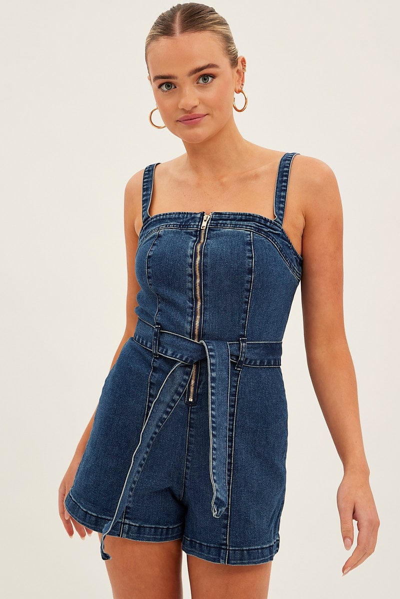 Blue Overall Denim