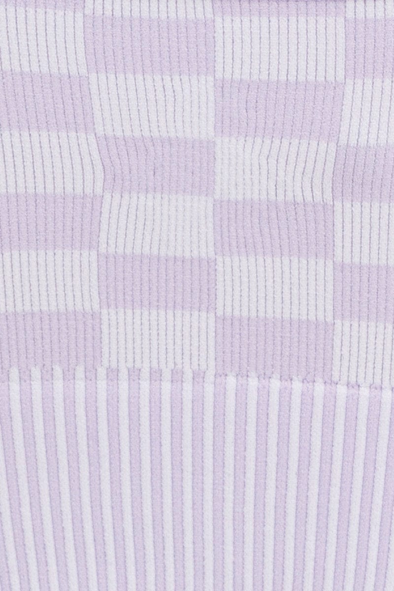 Check Tank Top Seamless