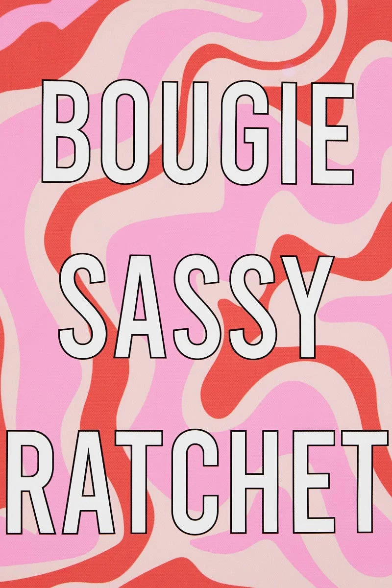 Print Bougie Sassy Rachet A3 Poster Prints