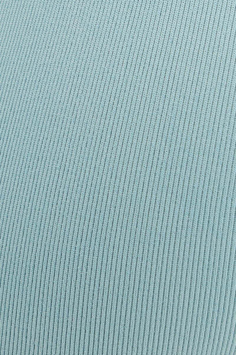 Blue Biker Shorts Activewear High Rise Seamless