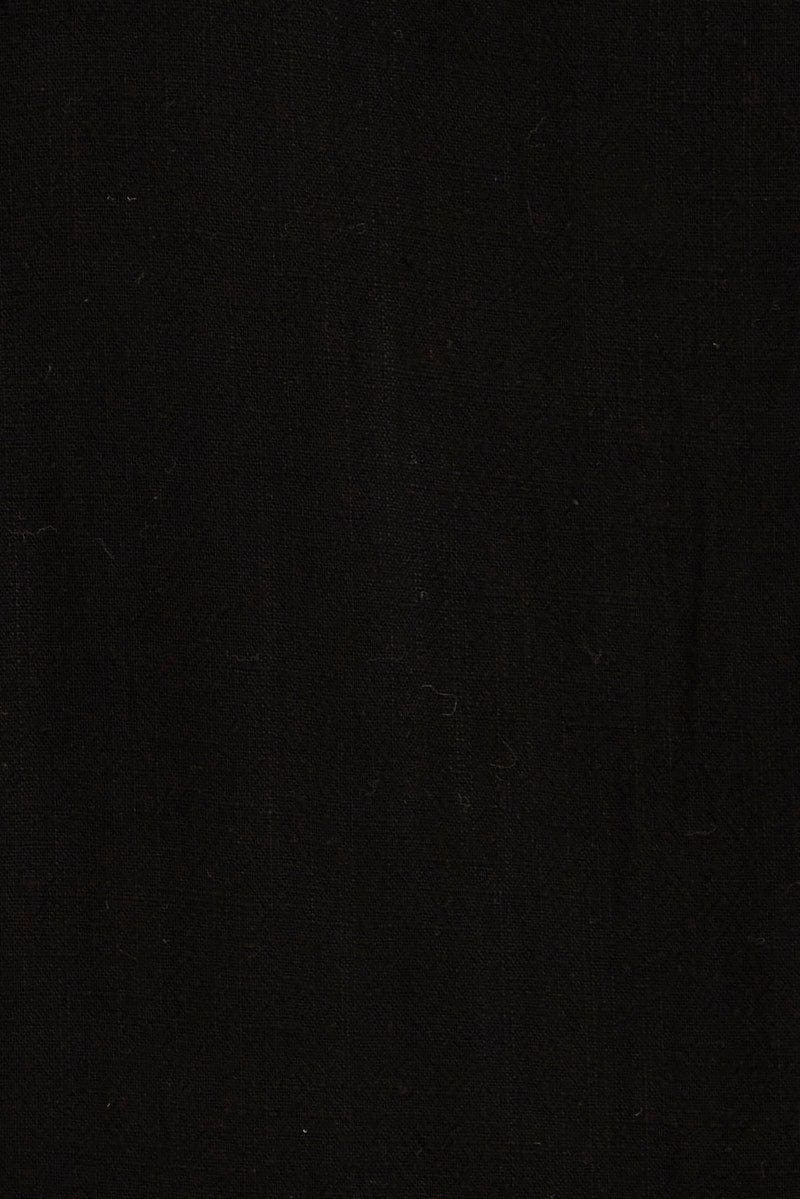 Black Smock Mini Dress