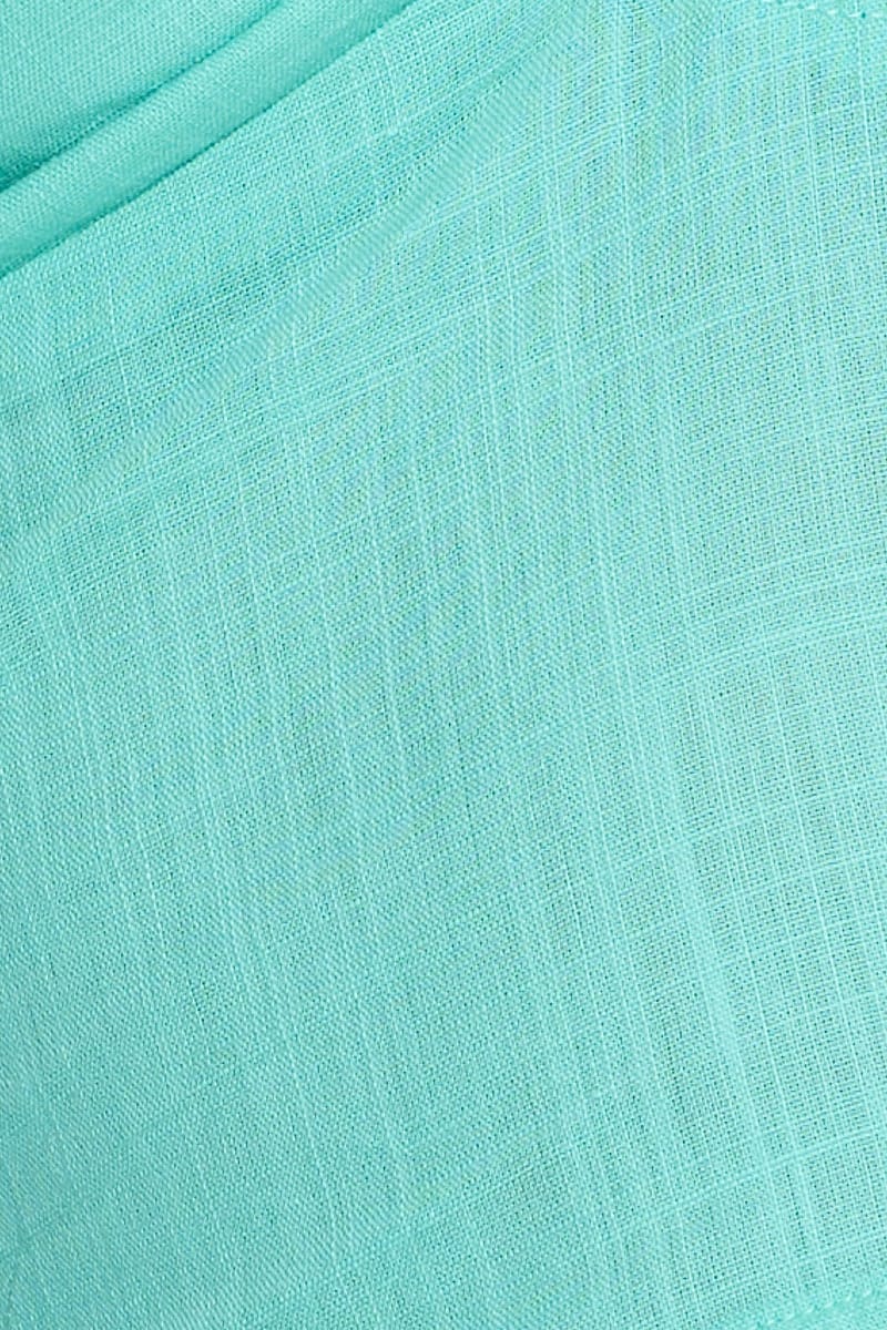 Green Halter Top Sleeveless