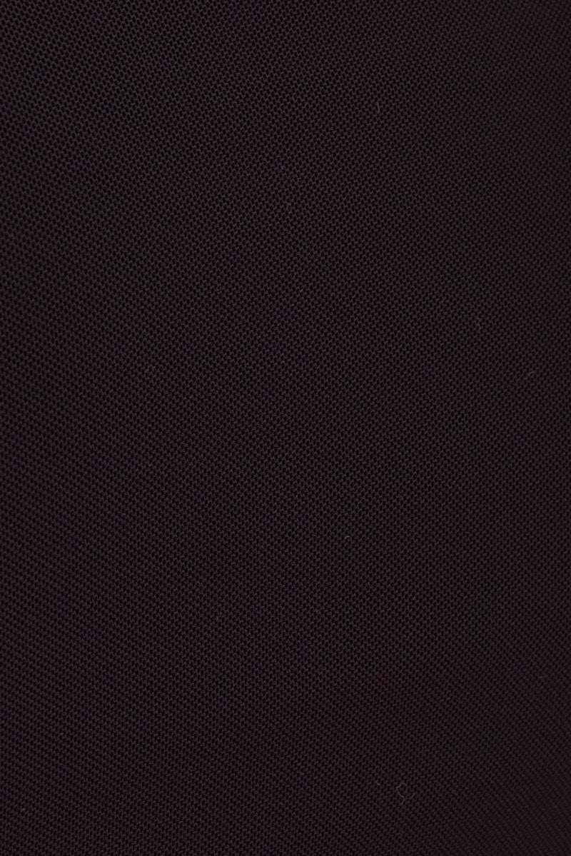 Black Black Bolero Long Sleeves Collared