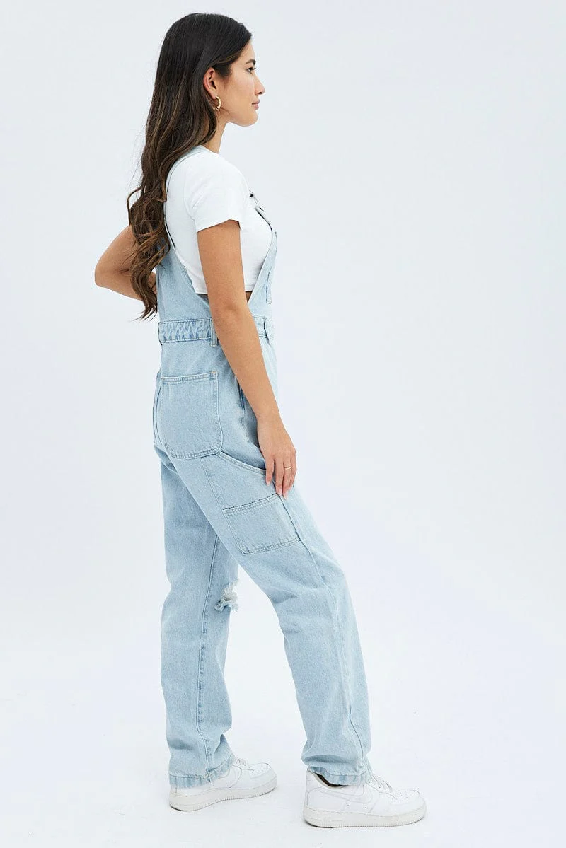 Denim Overall Carpenter