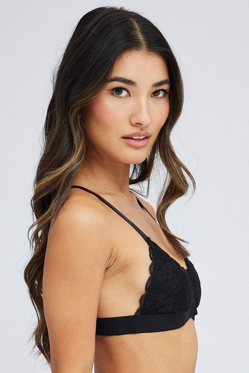 Black Bralette Lace