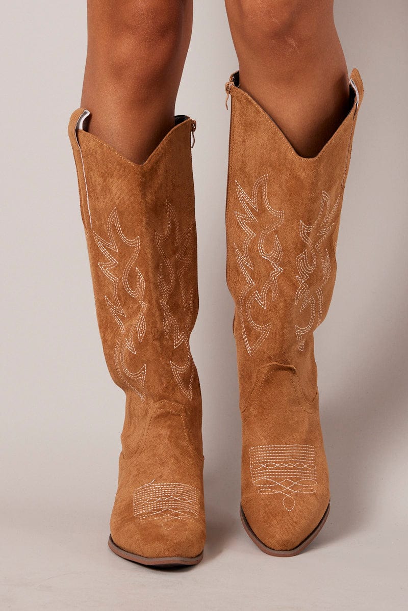 Brown Western Boots