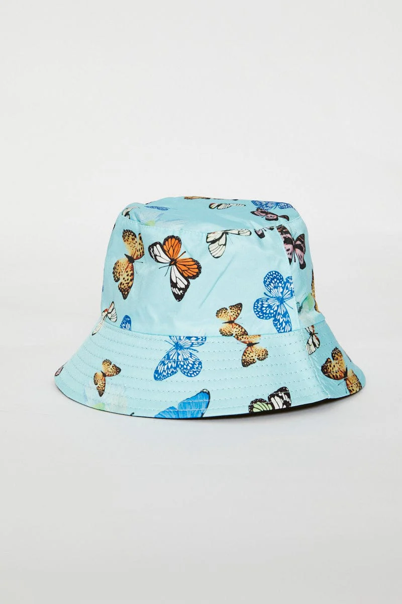 Blue Bucket Hat