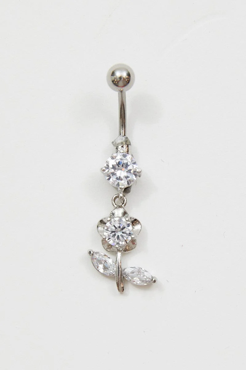 Silver Belly Ring