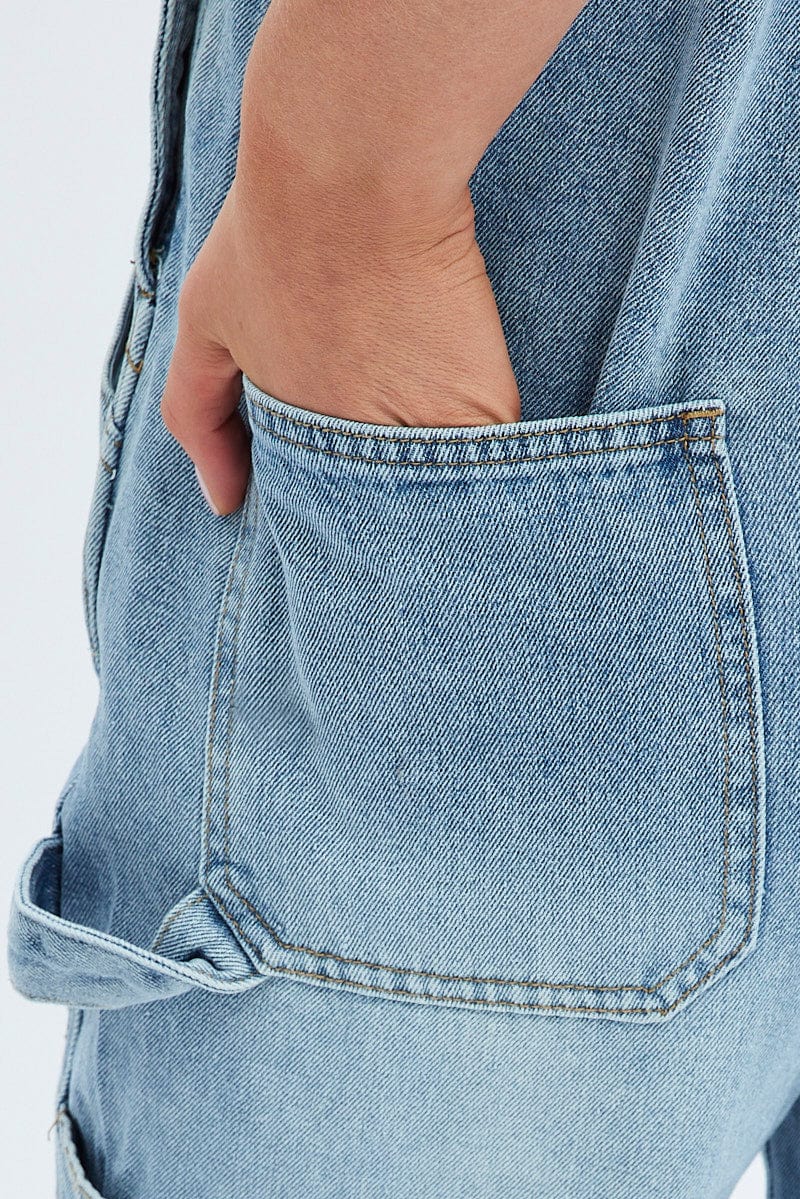 Denim Overall Carpenter