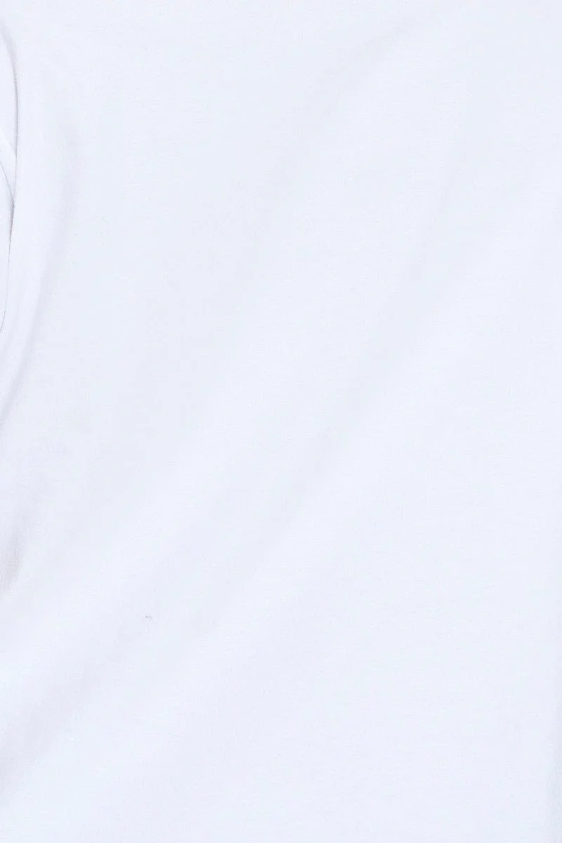 White Graphic T Shirt Short Sleeve Oversized