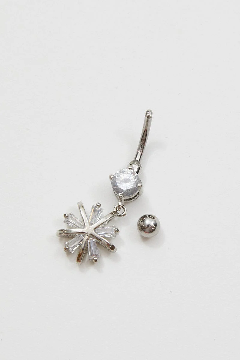 Silver Belly Ring