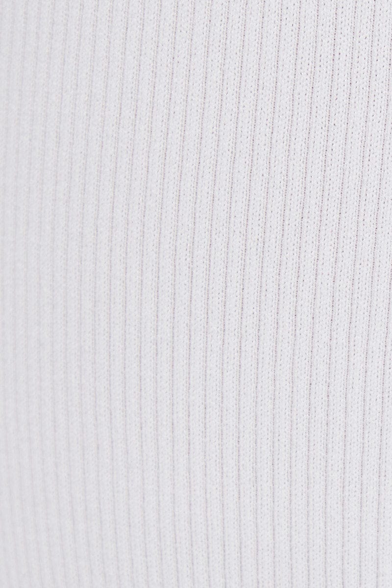 White Shrug And Tank Top Seamless Set