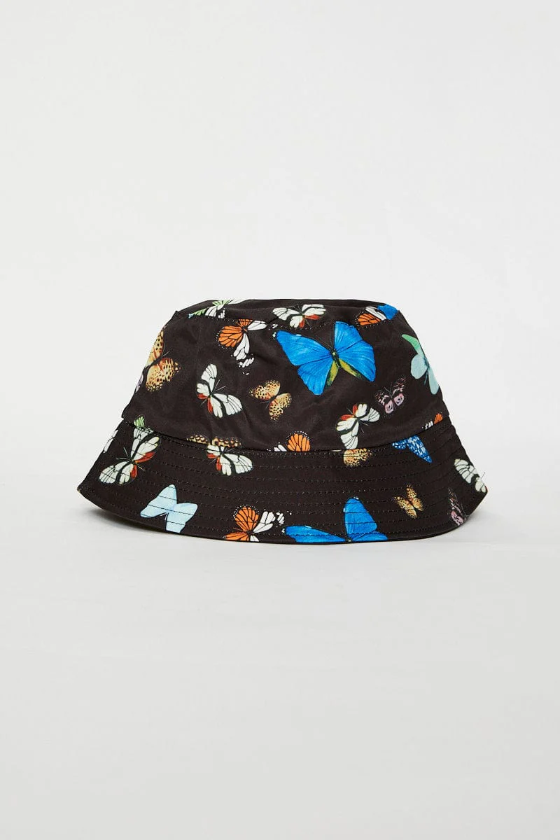 Black Bucket Hat