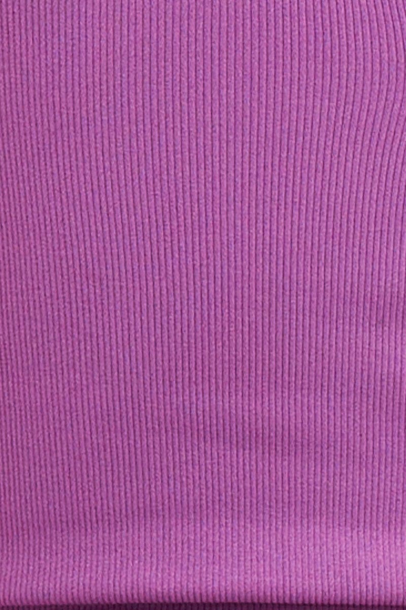 Purple Bandeau Top Seamless