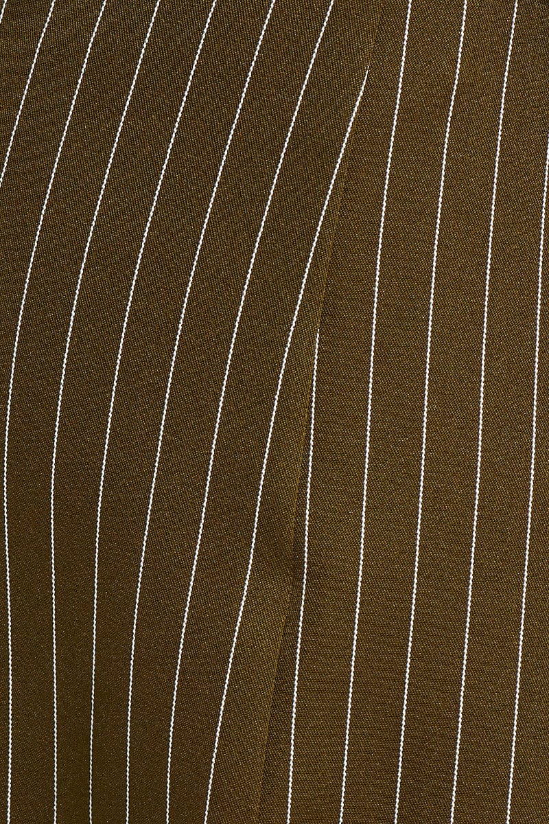 Stripe Pinstripe Mini Skirt