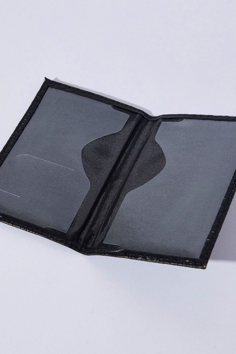 Black Passport Holder