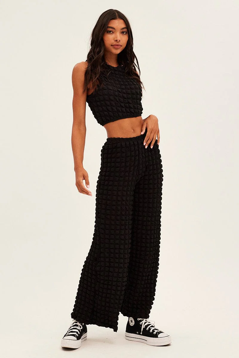 Black Crop Top